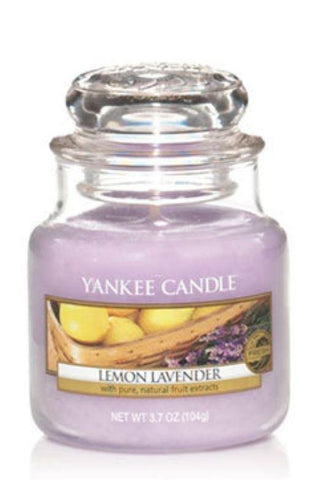 Lemon Lavender Small Jar Candles Foxyavenue UK