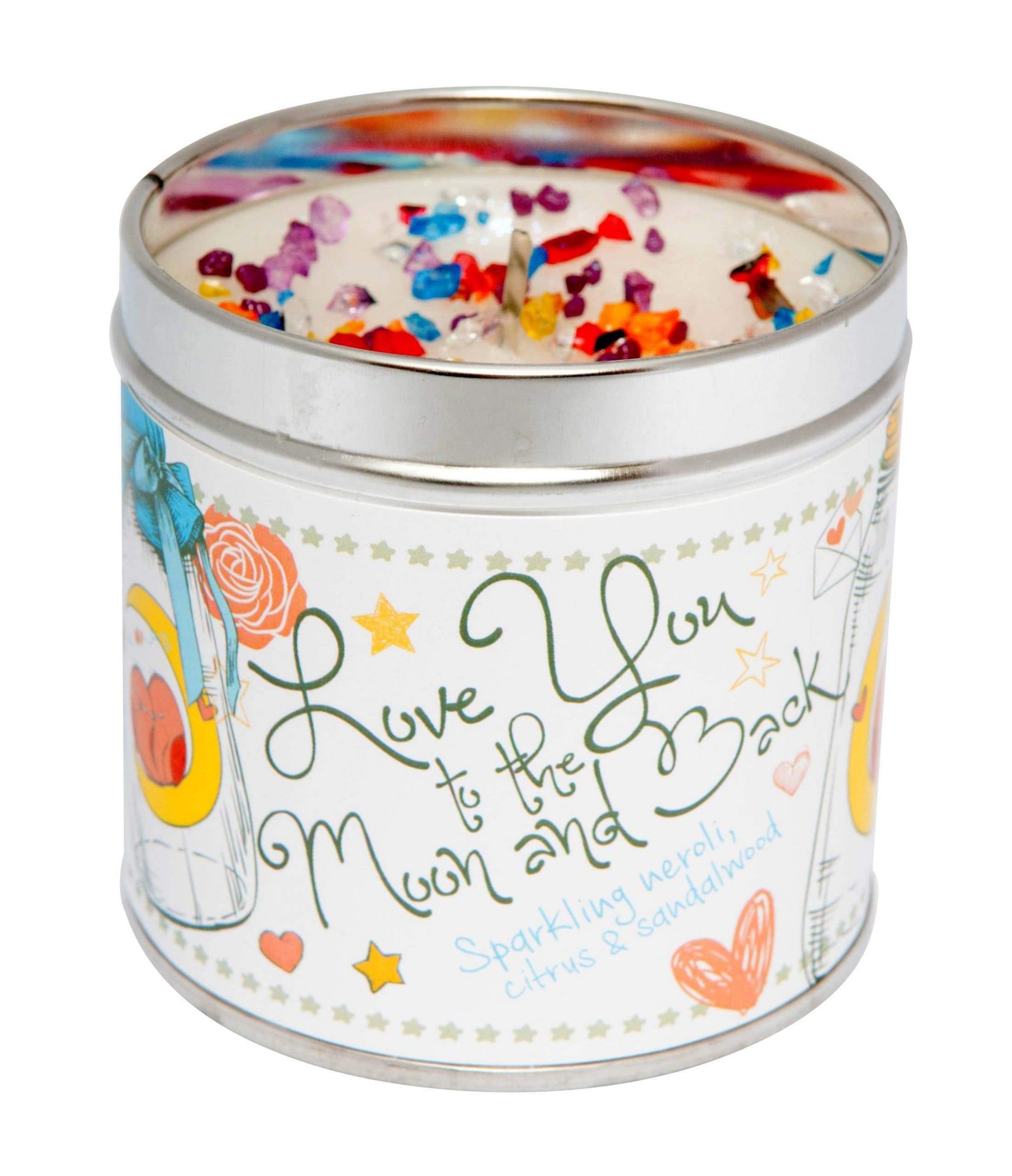 Love You To The Moon And Back Candles Foxyavenue UK