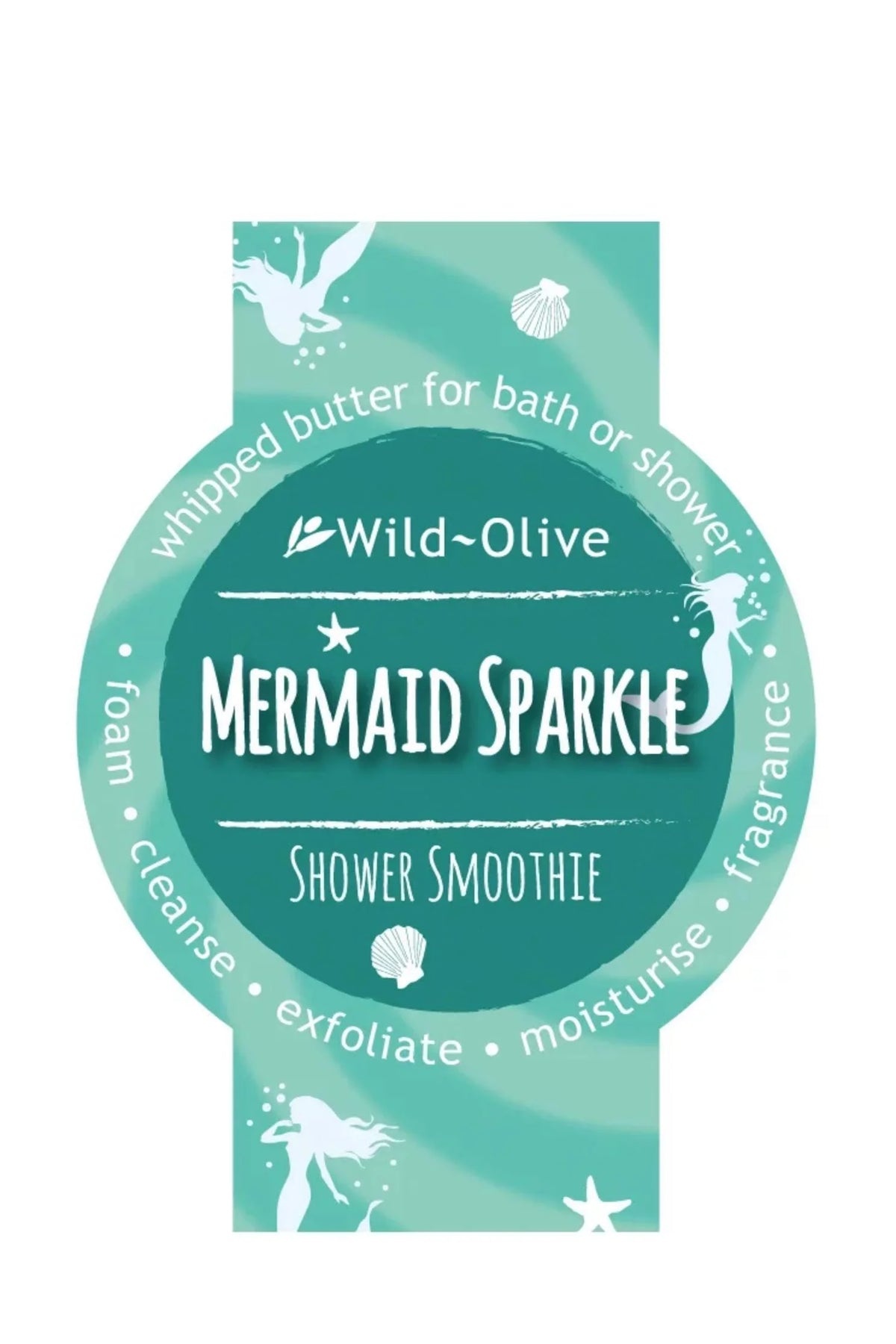 Mermaid Sparkle Shower Smoothie Shower Smoothie Foxyavenue UK
