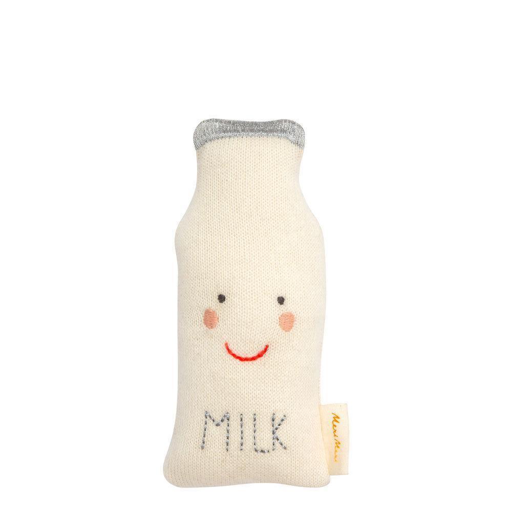 Milk Bottle Baby Rattle Rattles Foxyavenue UK