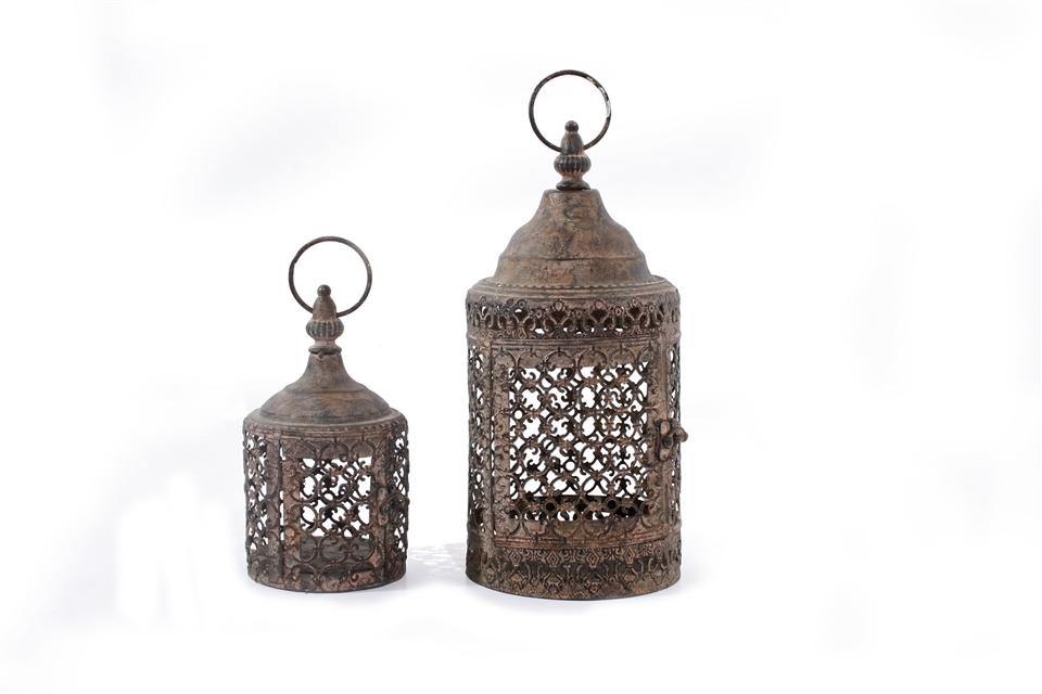 Moorish Lanterns Set of 2 Foxyavenue UK