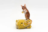 Potty Feet - Mouse On Corn Planter Accessories Foxyavenue UK