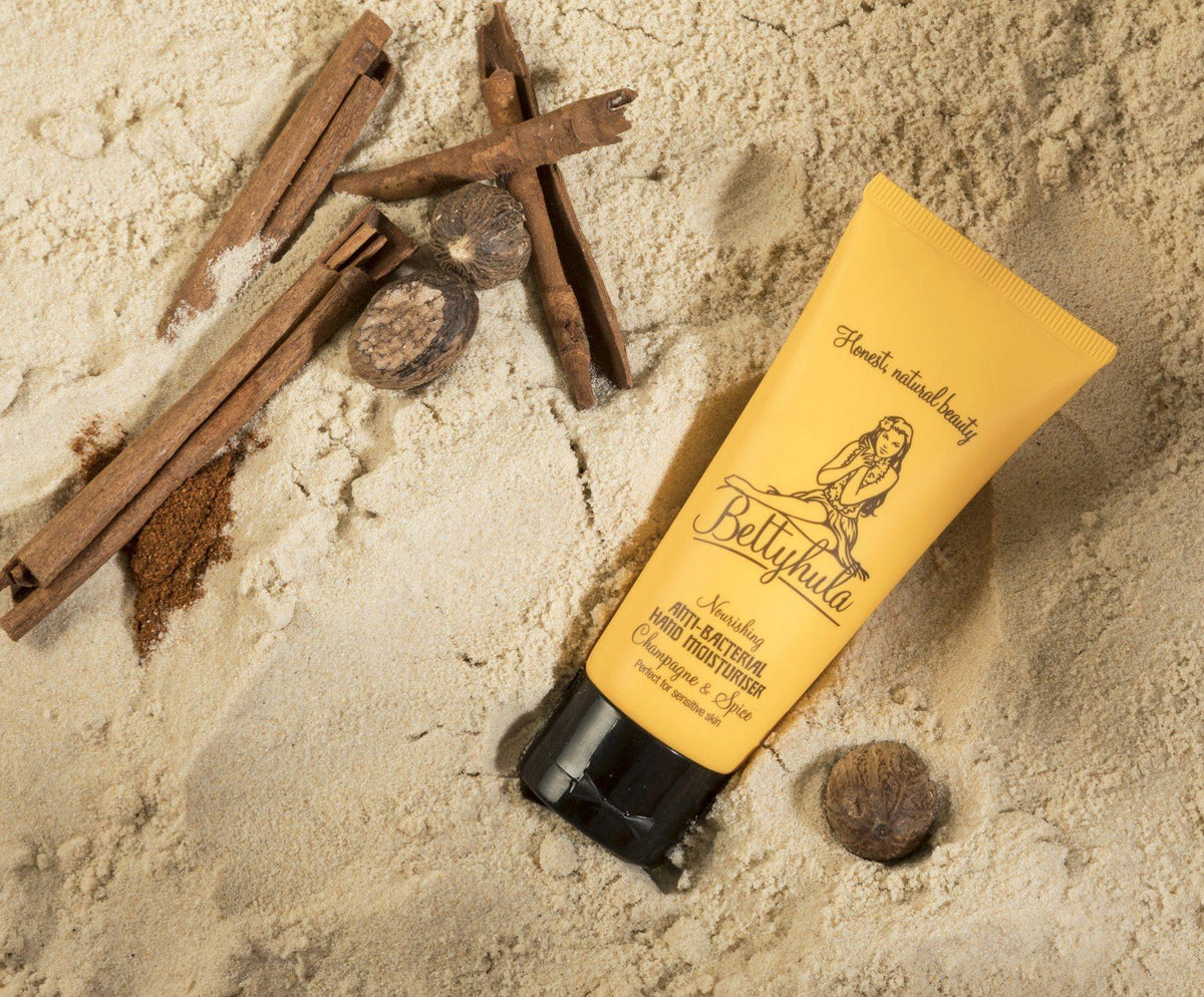 Nourishing Anti-bacterial hand cream - Champagne & Spice Hand Creams Foxyavenue UK