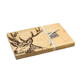 Oak Stag Serving Board Tableware Foxyavenue UK