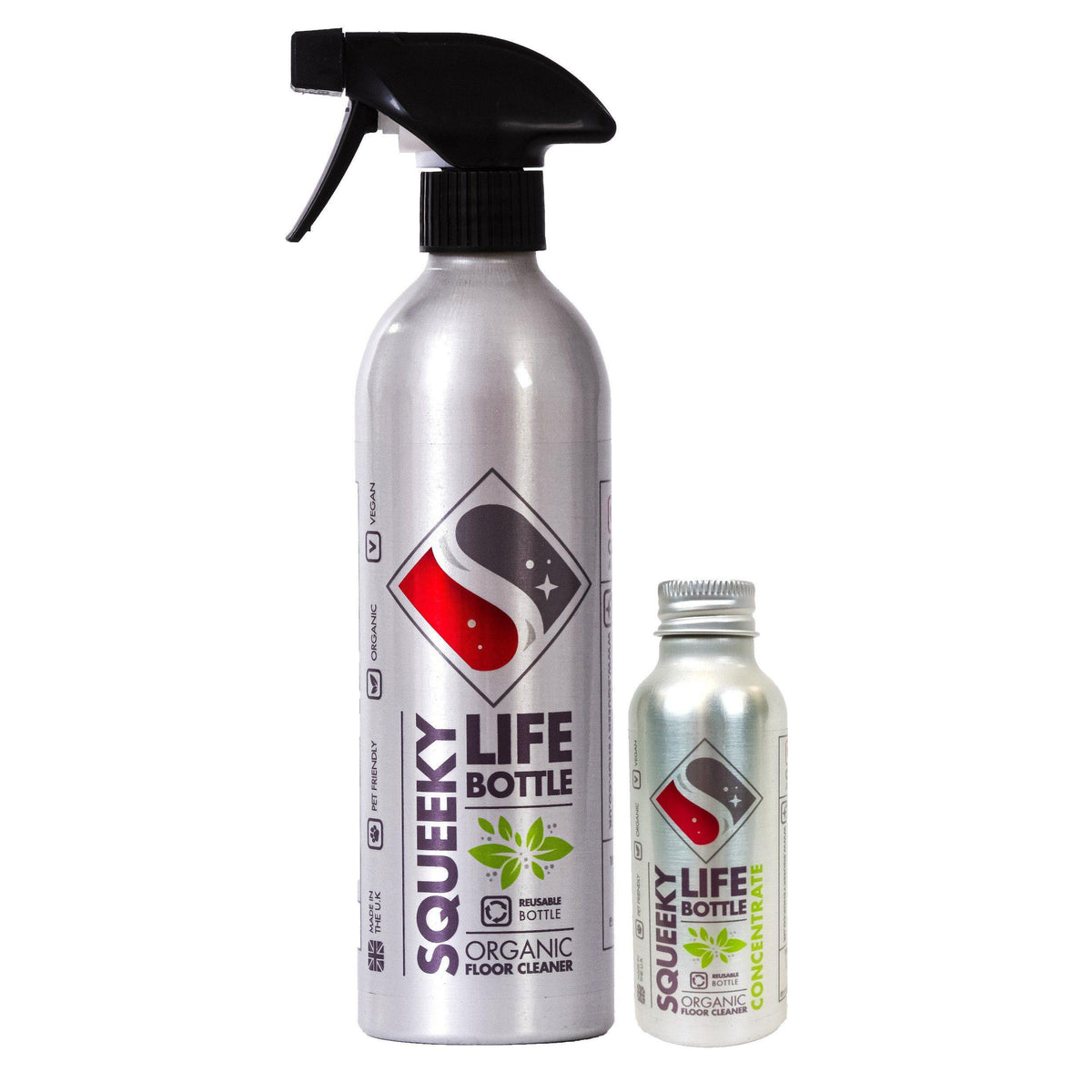 Organic - Floor Cleaner Life Bottle Bundle Cleaning Products Foxyavenue UK