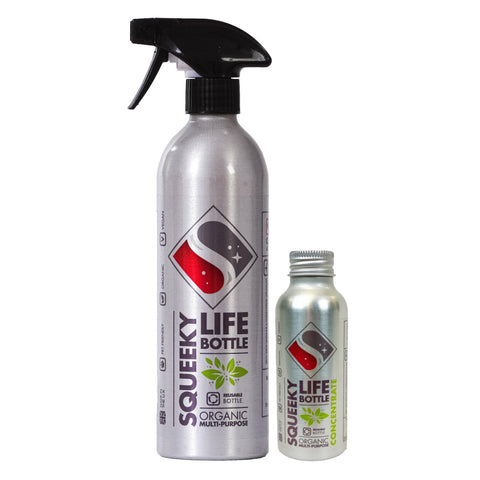 Organic - Multi Purpose Cleaner Life Bottle Bundle Cleaning Products Foxyavenue UK