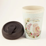 Owl Dreams Bamboo Cup Bamboo Cup Foxyavenue UK