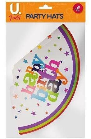 Party - Happy birthday Party Hats Party Decorations Foxyavenue UK