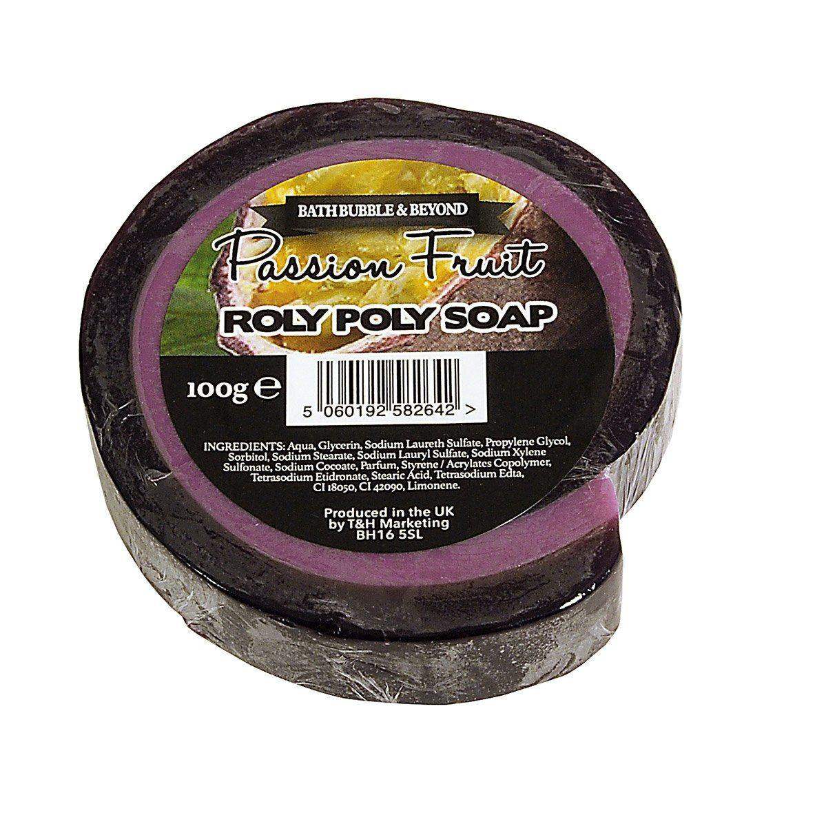 Passion Fruit Roly Poly Soap Loaves Shower Soaps & Gels Foxyavenue UK