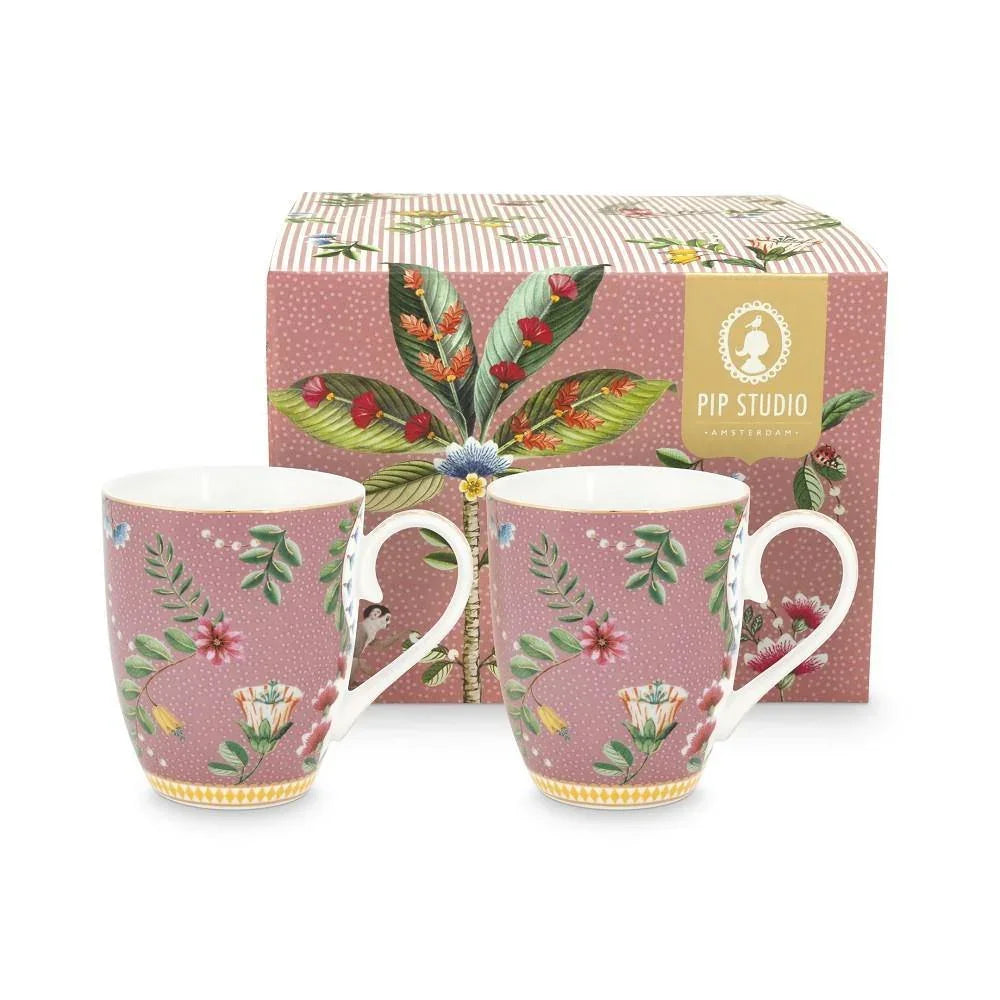 Pip Studio - La Majorelle Set/2 Large Mugs Cups Foxyavenue UK