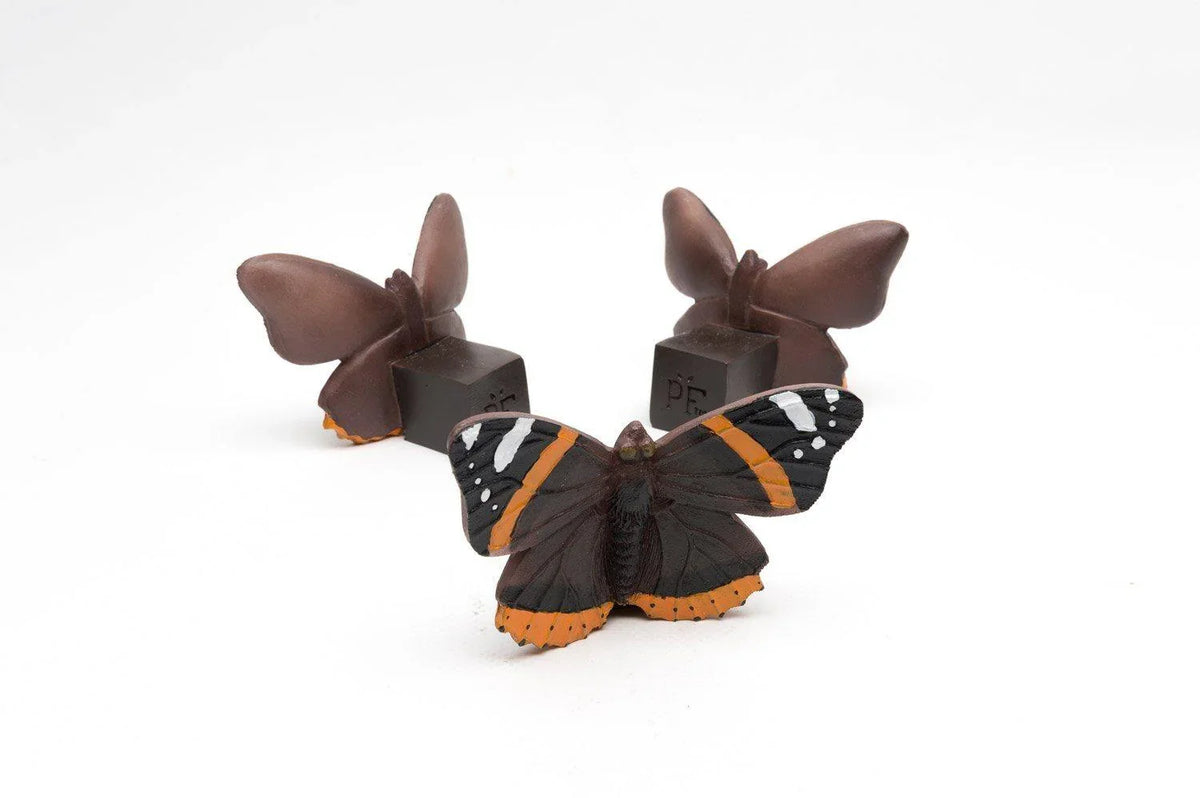 Potty Feet - Red Admiral Butterfly Planter Accessories Foxyavenue UK