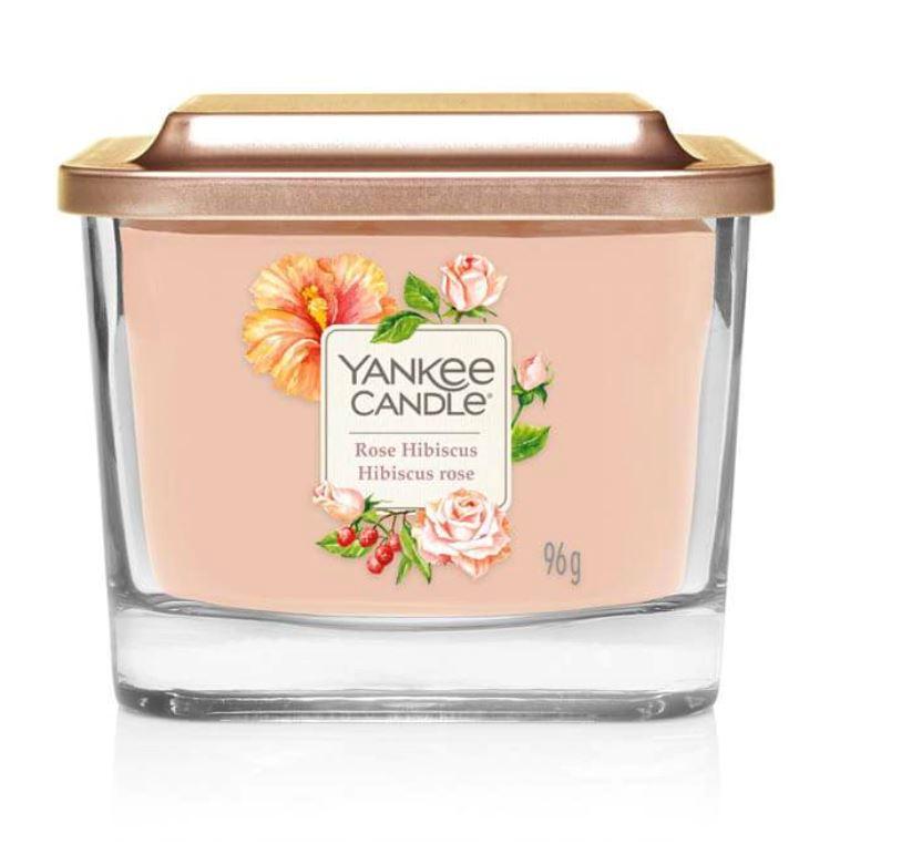Rose Hibiscus Candles Foxyavenue UK