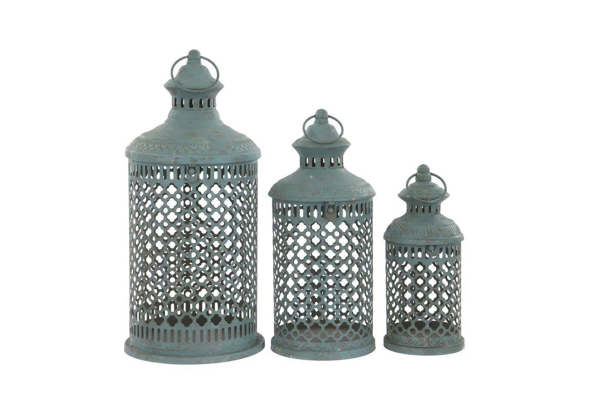Savona Lanterns Set of 3 Home Decor Foxyavenue UK