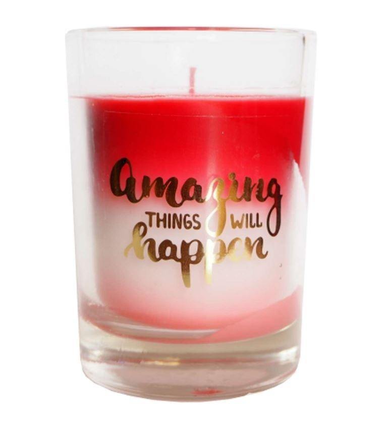 Scented Glass Candle Candles Foxyavenue UK