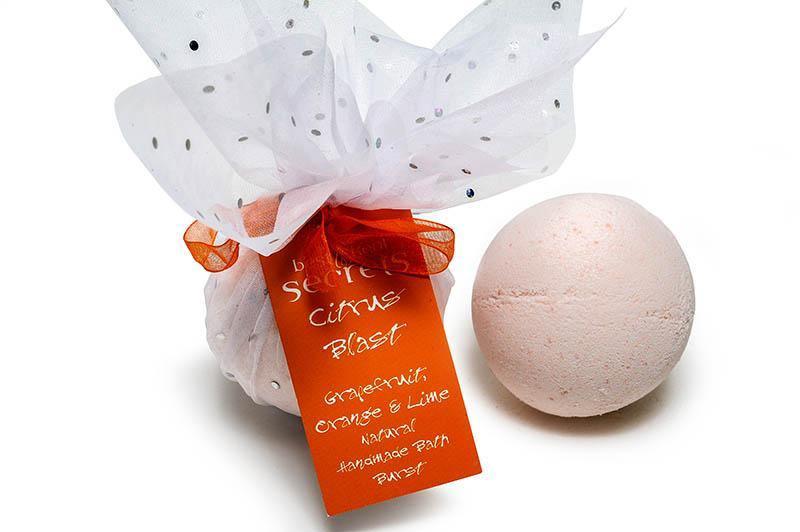 Seriously Scented Bath Bursts - CITRUS BLAST Bath Bursts Foxyavenue UK