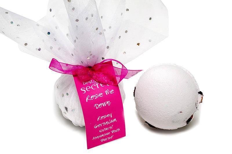 Seriously Scented Bath Bursts - ROSE ME DOWN Bath Bursts Foxyavenue UK