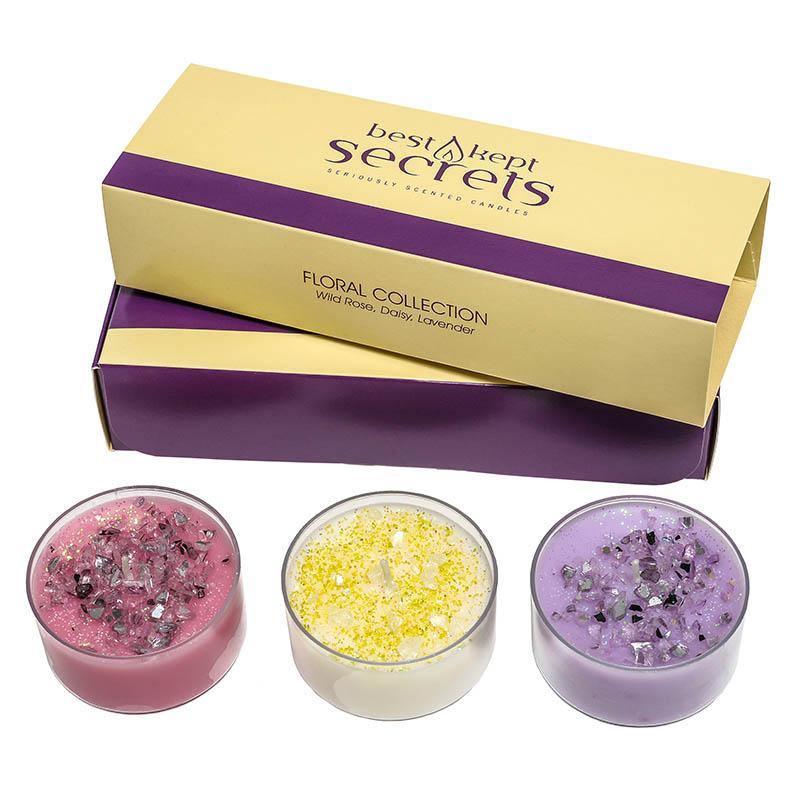 Seriously Scented Tea Lights - Floral Tealights Foxyavenue UK