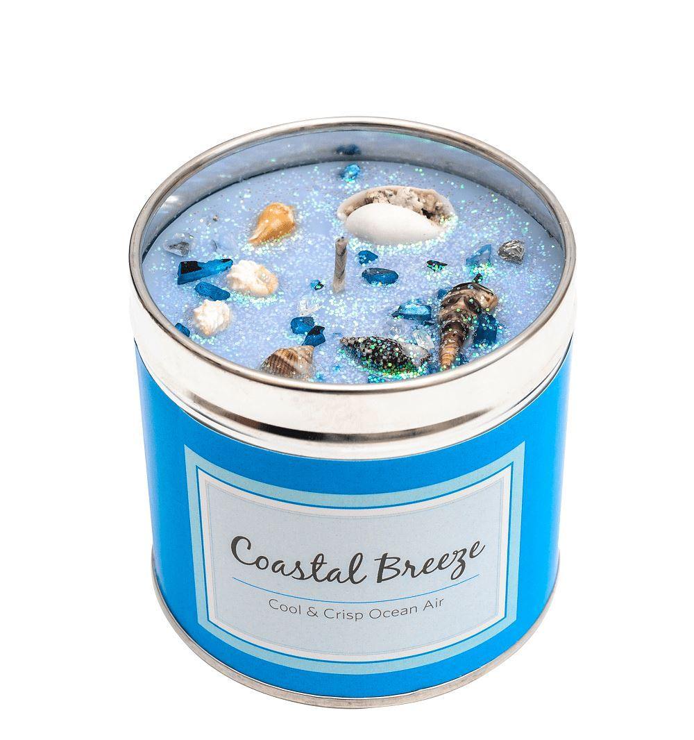 Seriously Scented Tin Candle - Costal Breeze Candles Foxyavenue UK