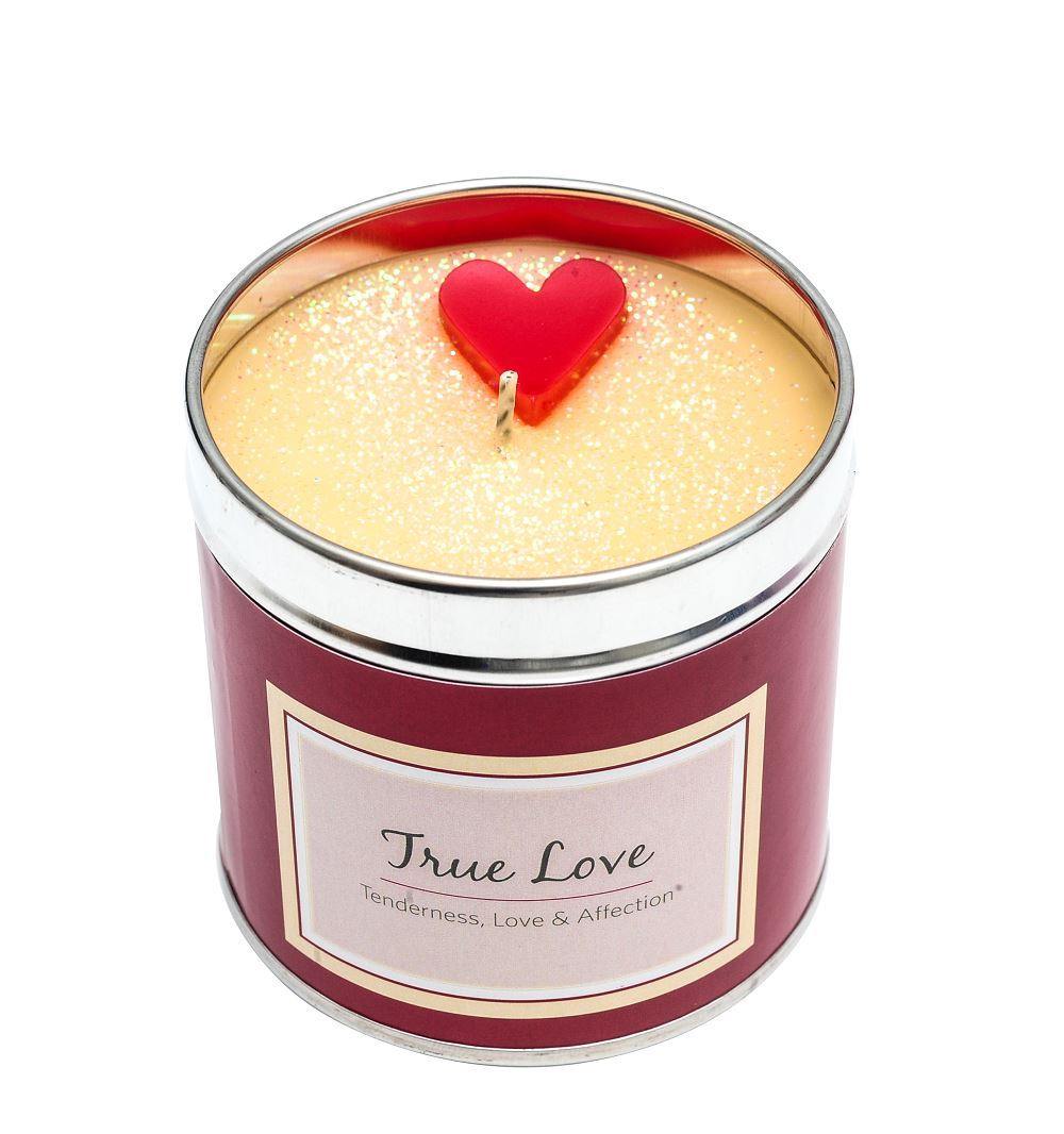 Seriously Scented Tin Candle - True Love Candles Foxyavenue UK