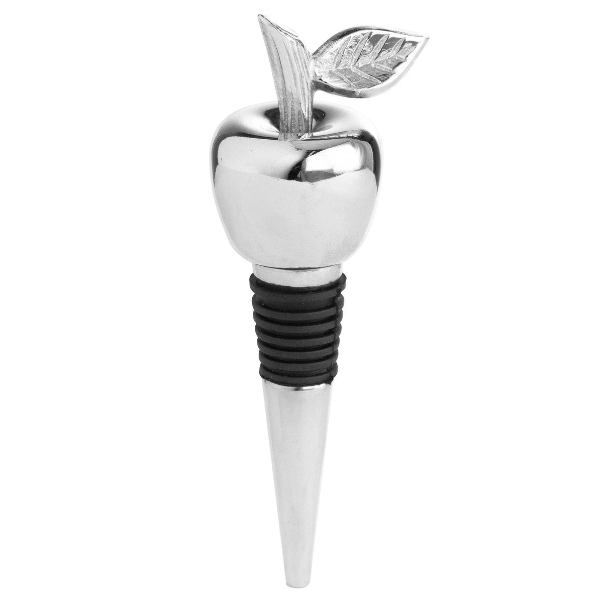 Silver Nickel Apple Bottle Stopper Trays Foxyavenue UK