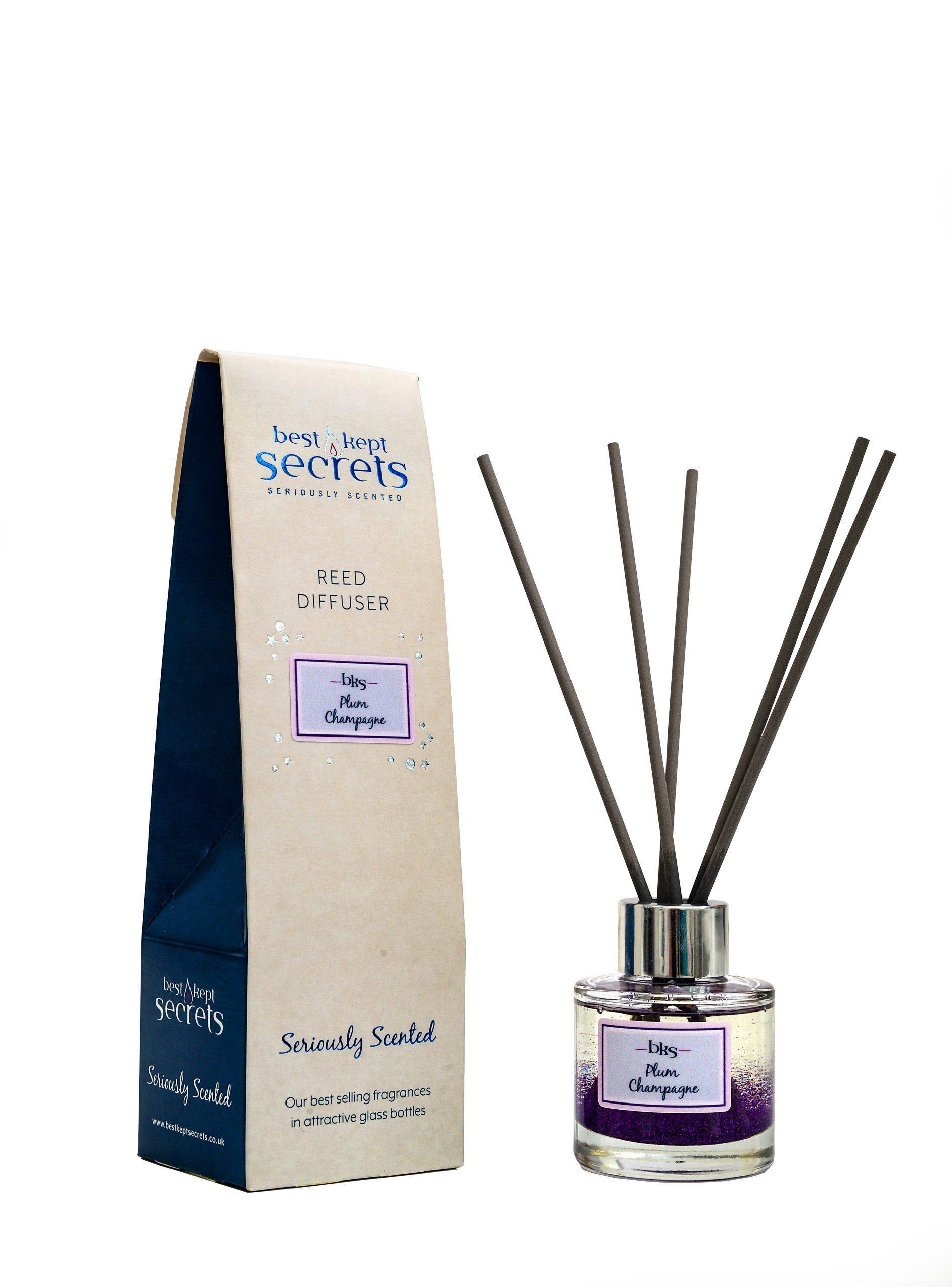 Sparkly Diffusers - Plum Champagne Diffusers Foxyavenue UK