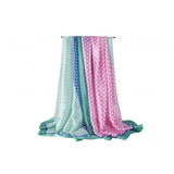 Square and Circle Silk Scarf Scarf Foxyavenue UK
