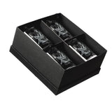 Stag Engraved Glass Tumbler - Gift Set Glasses Foxyavenue UK