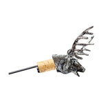 Stag Wine Bottle Pourer Drinkware Foxyavenue UK