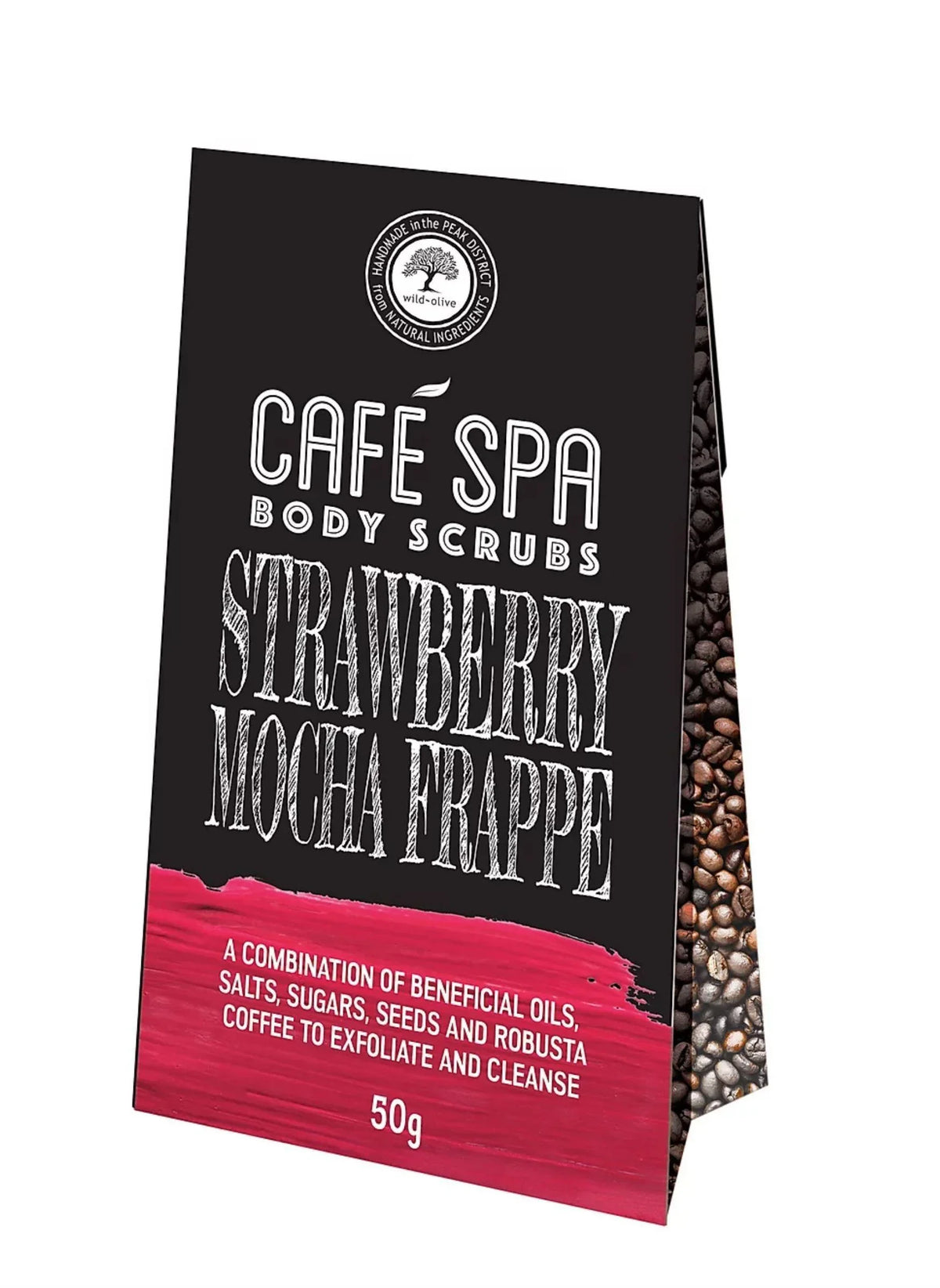 Strawberry Mocha Frappe Scrub Body Scrubs Foxyavenue UK