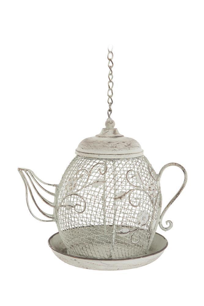 Teapot Birdfeeder Bird Feeder Foxyavenue UK