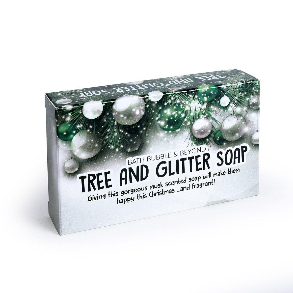 Tree & Glitter Soap Shower Soaps & Gels Foxyavenue UK