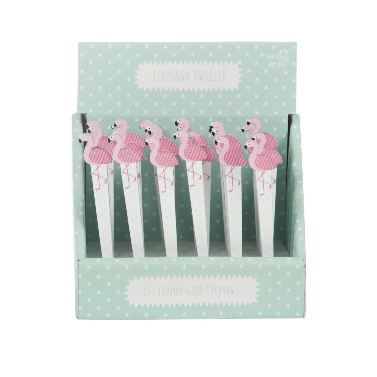 Tropical Flamingo Tweezers Makeup Accessories Foxyavenue UK