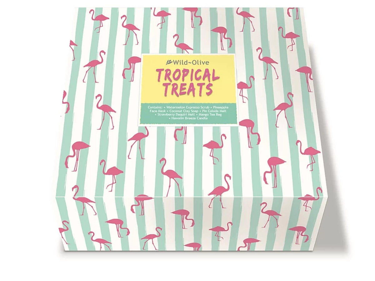 Tropical Treats - Gift Pack Shower Smoothie Foxyavenue UK