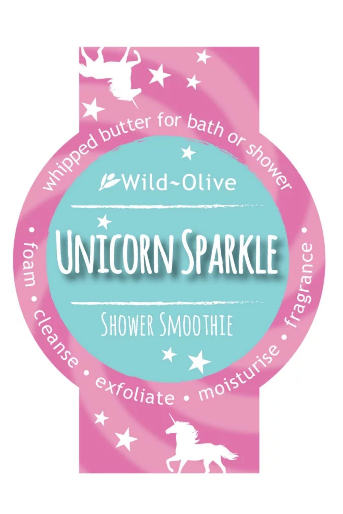 Unicorn Sparkle Shower Smoothie Shower Smoothie Foxyavenue UK