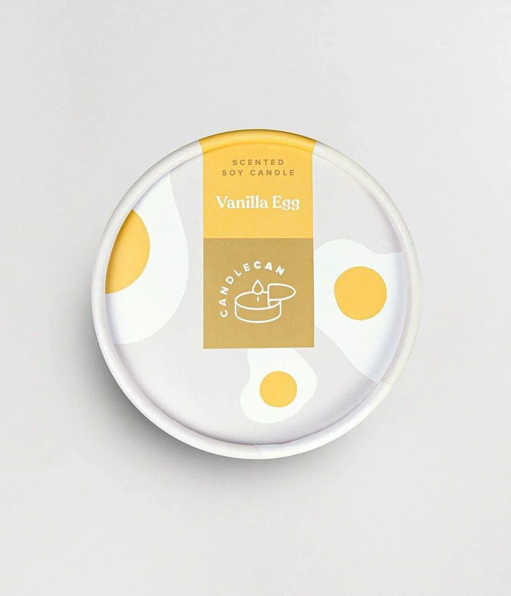 Vanilla Egg Candle Candles Foxyavenue UK