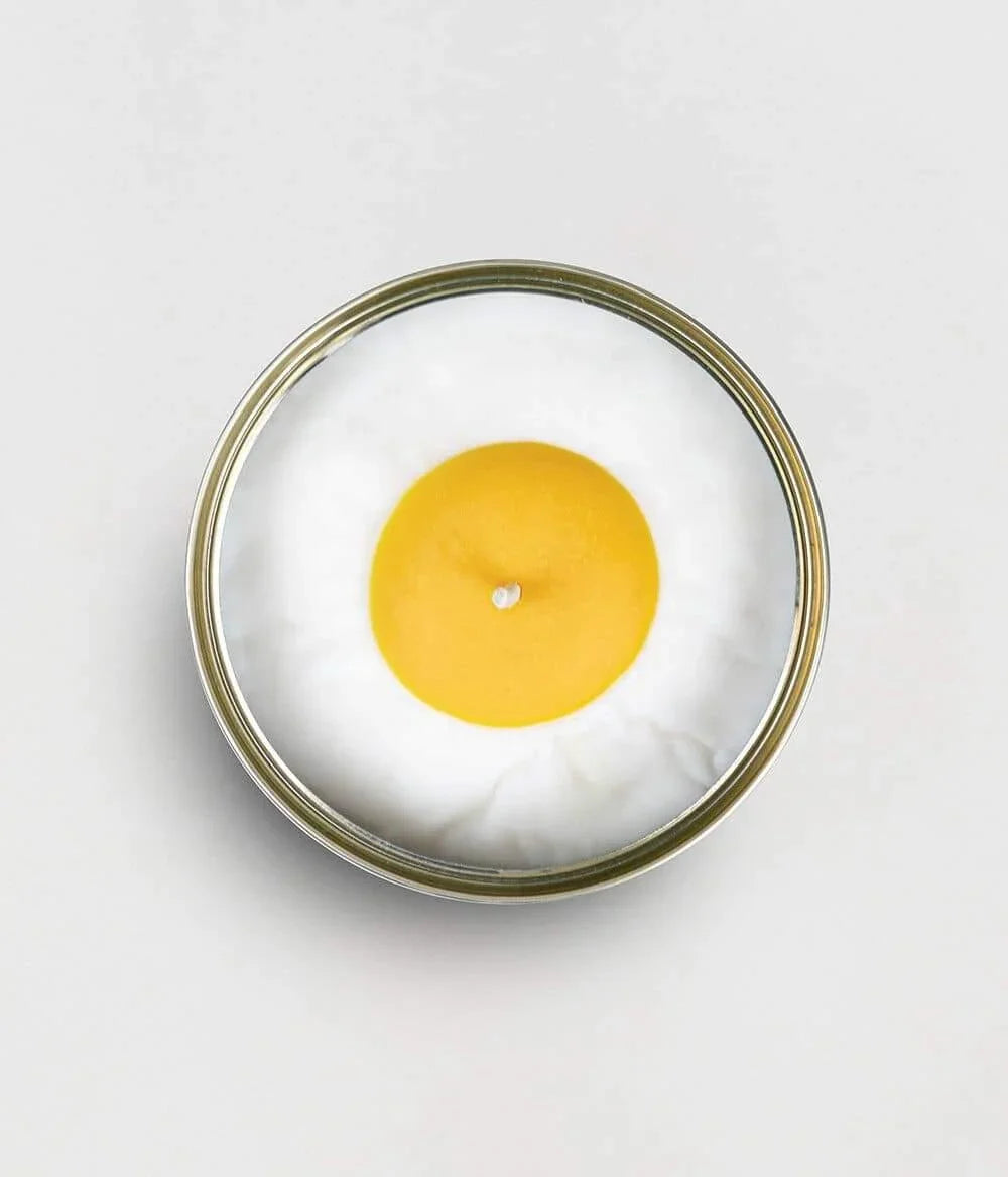 Vanilla Egg Candle Candles Foxyavenue UK