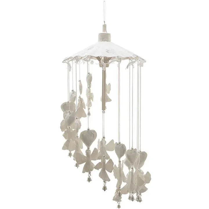 White Angel Paper Mobile Hanging Mobiles Foxyavenue UK