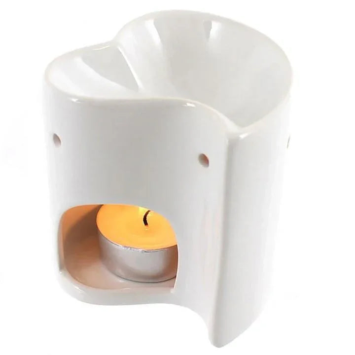White Heart Oil Burner Oil Burners Foxyavenue UK