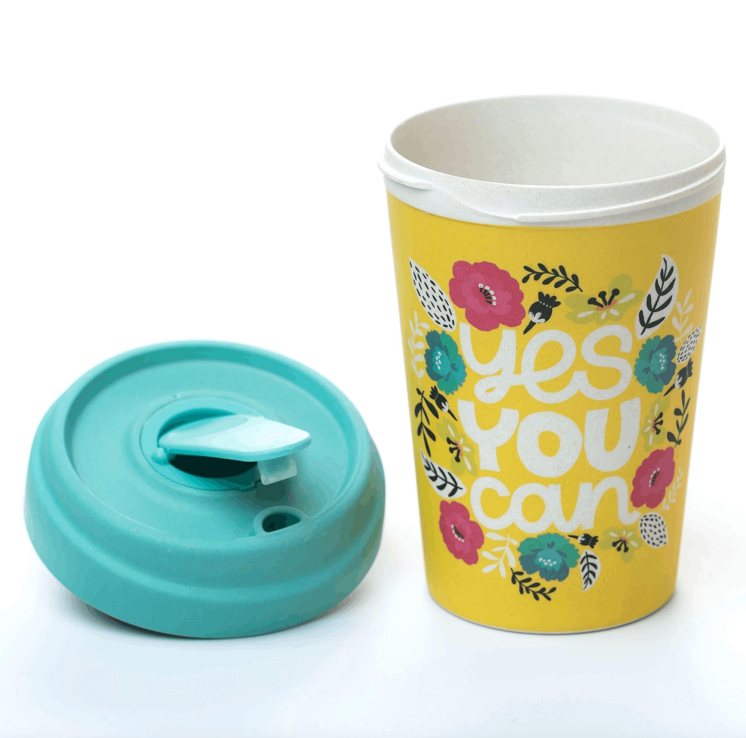 Yes You Can Bamboo Cup Bamboo Cup Foxyavenue UK